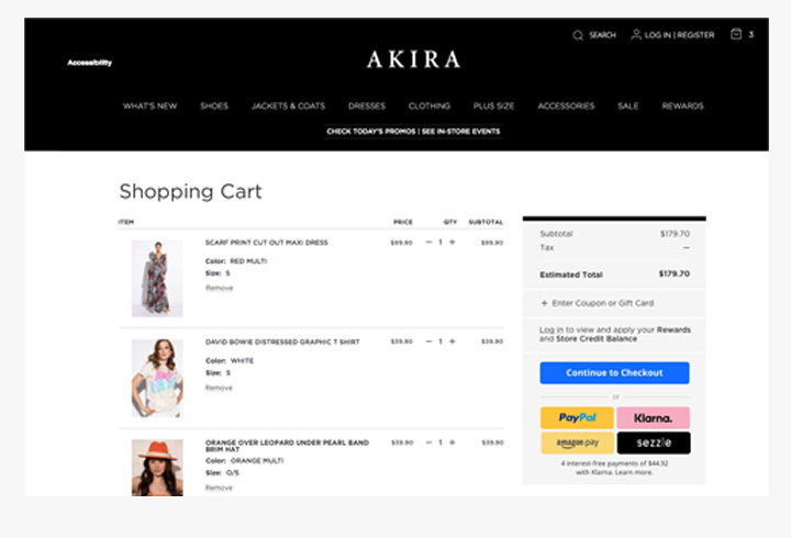 Shop Akira