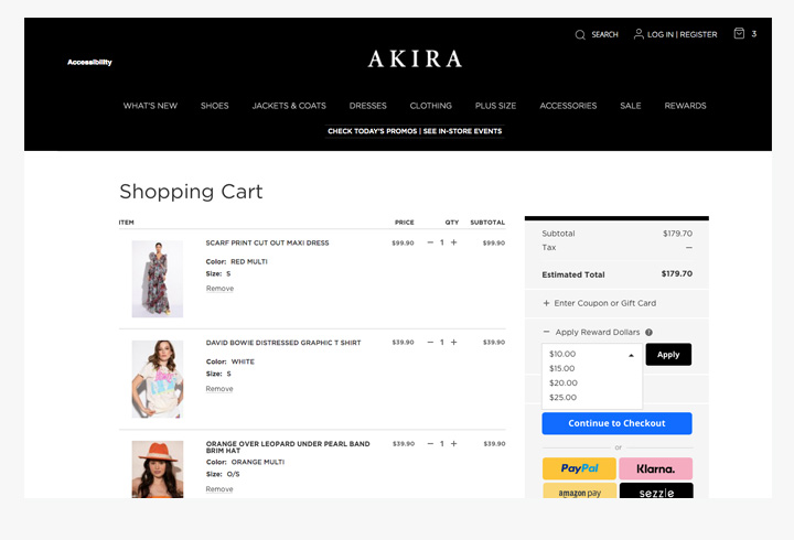 Shop Akira